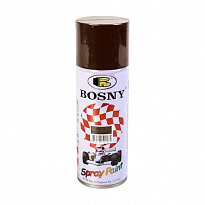 BOSNY Краска-аэрозоль 7 коричневый 400мл. 1шт./12шт.